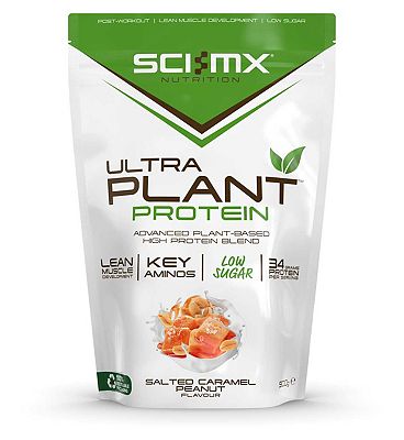 SCI-MX Ultra Plant Protein Powder Salted Caramel Peanut 900g