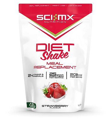 SCI-MX Diet Meal Replacement Protein Powder Strawberry 1kg