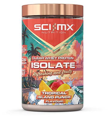 SCI-MX Clear Whey Isolate Protein Powder Tropical 400g