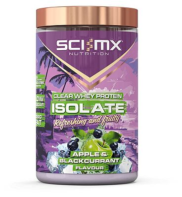 SCI-MX Clear Whey Isolate Protein Powder Apple & Blackcurrant 400g