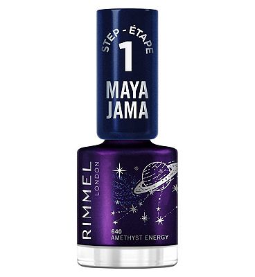 Rimmel Maya Jama Astrology Collection Super Gel Nail Polish Amethyst Energy