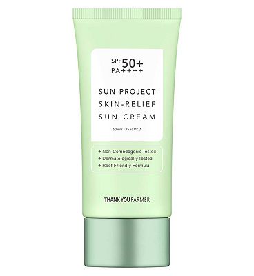 Thank You Farmer Sun Project Skin Relief Sun Cream SPF50+ PA++++ 50ml