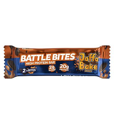 Battle Bites Jaffa Bake Protein Bar 62g