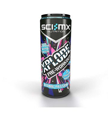 SCI-MX X-PLODE Pre-workout Can Atomic Passion 330ml