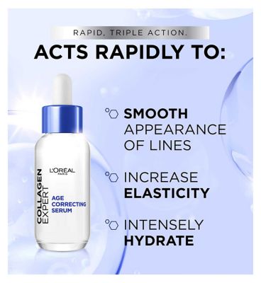 L'Oréal Paris Collagen Expert Age-Correcting Serumm, Enriched with collagen Peptides, 30ml (3)