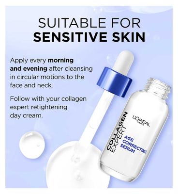 L'Oréal Paris Collagen Expert Age-Correcting Serumm, Enriched with collagen Peptides, 30ml (5)