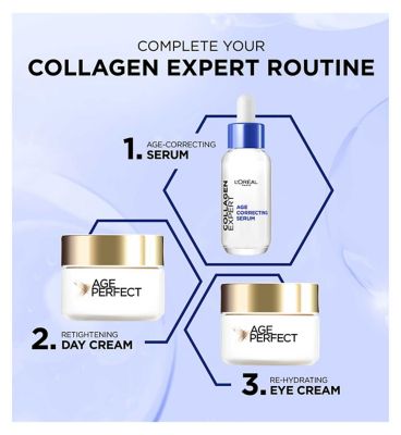 L'Oréal Paris Collagen Expert Age-Correcting Serumm, Enriched with collagen Peptides, 30ml (6)