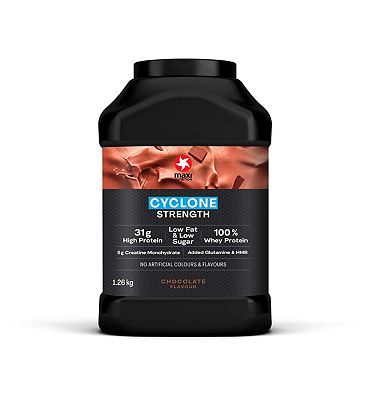 Maxi Nutrition Cyclone Strength Whey Protein Powder Chocolate 1260G