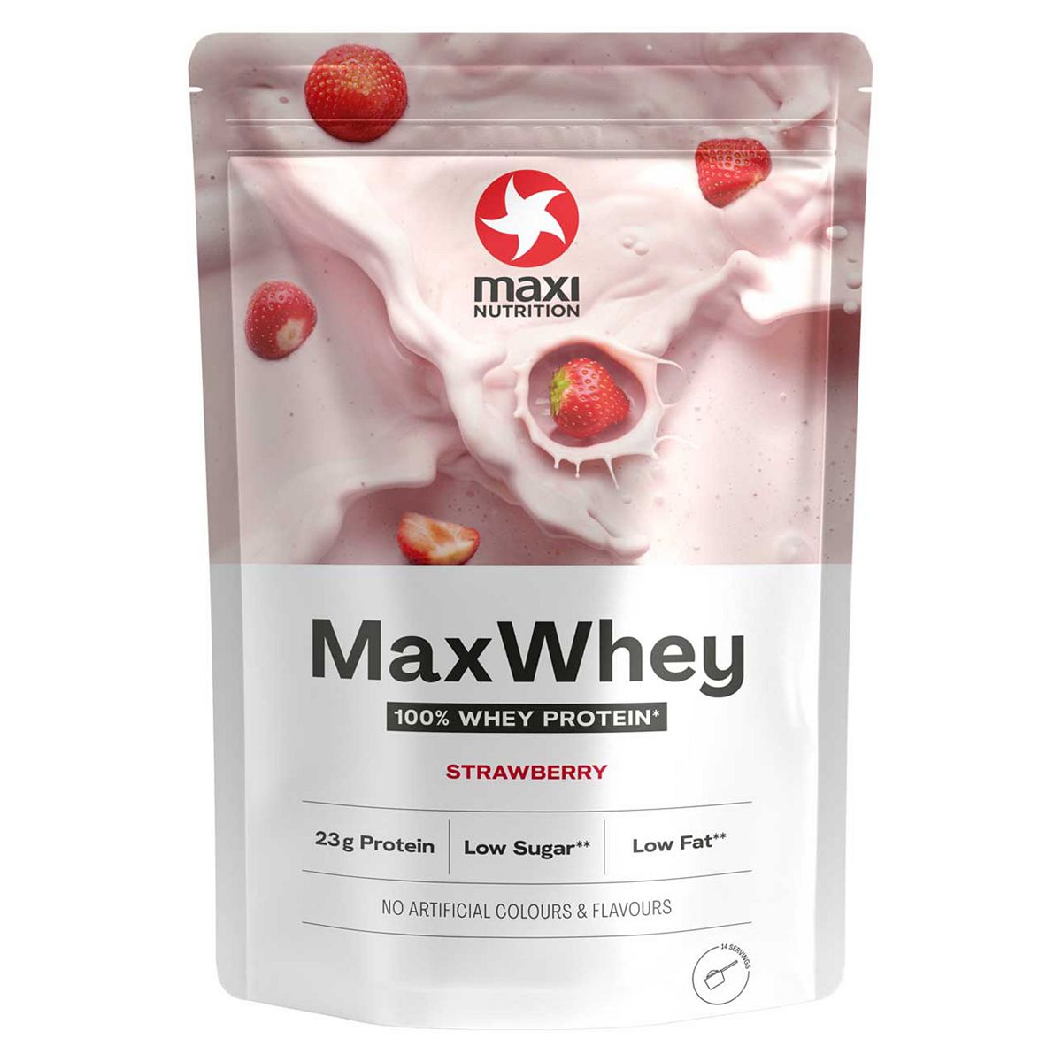 Maxinutrition Maxi Nutrition Maxwhey Whey Protein Powder Strawberry 420G