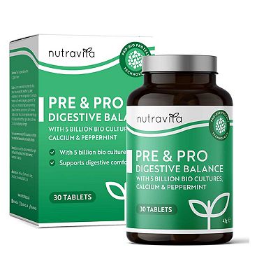 Nutravita Pre&Pro Digestive Balance Tablet 30s