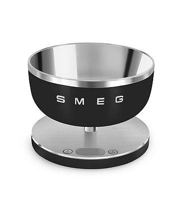 SMEG Kitchen Scales in Matte Black