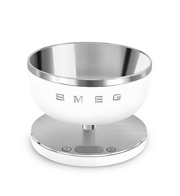 SMEG Kitchen Scales in Matte White