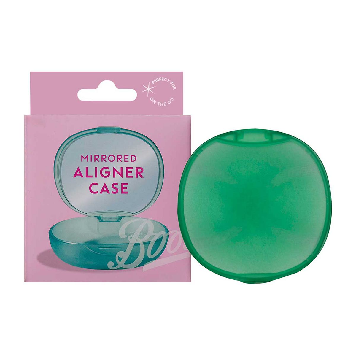 Boots Aligner And Retainer Case With Mirror
