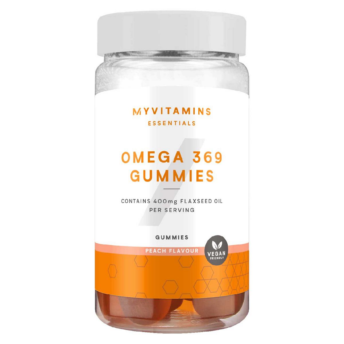 Myvitamins Omega 3-6-9 Gummies Peach - 60