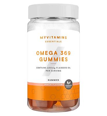 Myvitamins Omega 3-6-9 Gummies Peach - 60 Gummies