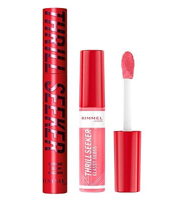 Rimmel Big Lashes, Glassy Lips In Pink