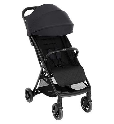 Graco Myavo Quick-Folding Travel Stroller in Charcoal