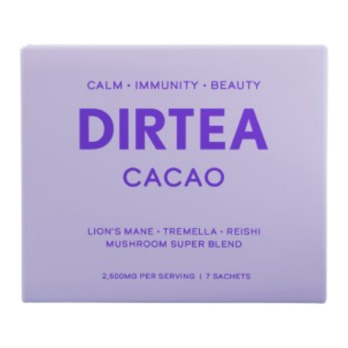 Dirtea Mushroom Cacao - 7 Sachets