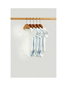 Mothercare Sloth Short Sleeved Bodysuits 5 Pack