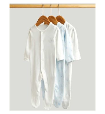 Mothercare Sloth Sleepsuits Pack Boots