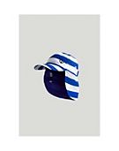 Mothercare Bold Stripe Keppi Hat