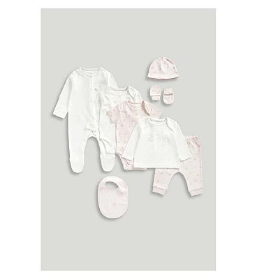 Mothercare My First Floral Summer Dungaree and Bodysuit