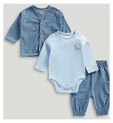 Mothercare My First Bodysuit Cardigan and Jogger 3 - 6 Months (12)