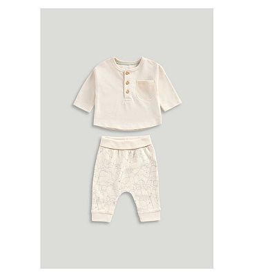 Mothercare My First Safari Sands Short Sleeved Jog Set  Up To 7.5 lbs (5)