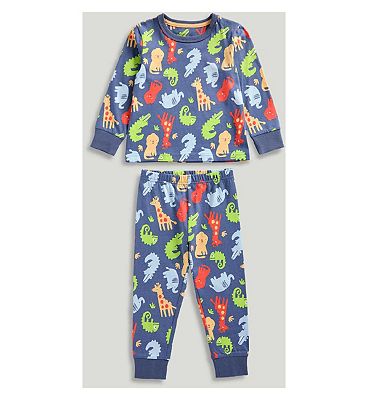 Mothercare Single Animal Pyjamas 5 - 6 Years (27)