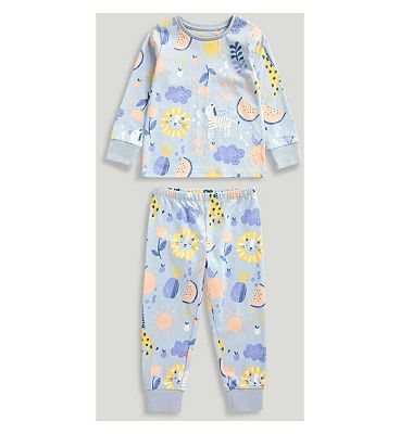 Mothercare Lilac Animal Pyjamas