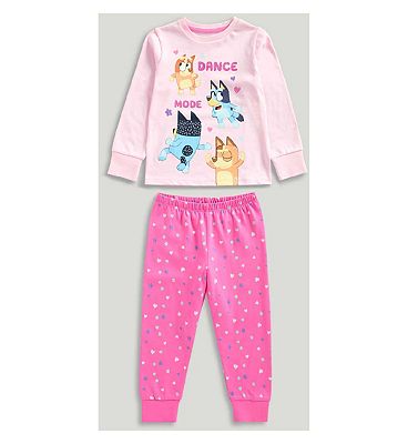 Mothercare Pink Bluey Pyjamas 12 - 18 Months (16)