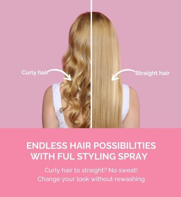 FUL Styling Spray 100ml – Heat Protectant & Volumising Mist for Frizz-Free Daily Styling (6)