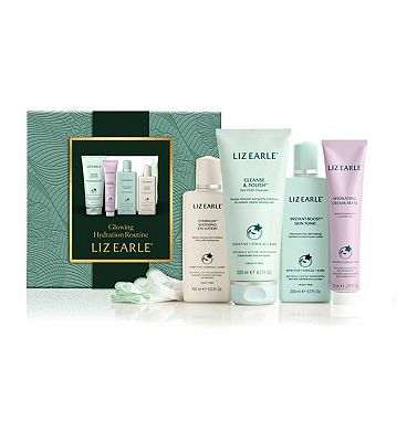 Liz Earle Glowing Hydrating Routine 4 Full-Size Piece Gift Set