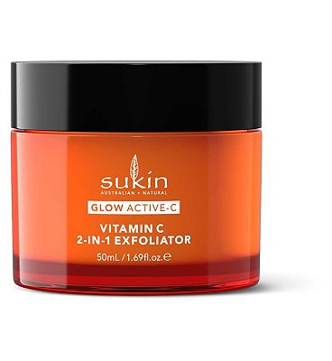 Sukin Glow Vitamin C 2 in 1 Exfoliator 50ml