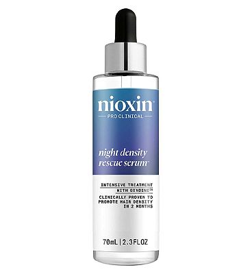 Nioxin Night Density Rescue Serum - Overnight Hair Thickening Treatment, 70ml