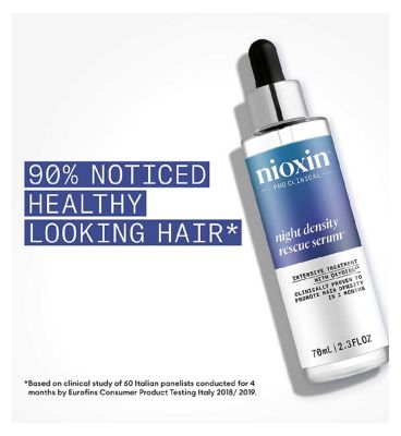 Nioxin Night Density Rescue Serum - Overnight Hair Thickening Treatment 70ml (5)