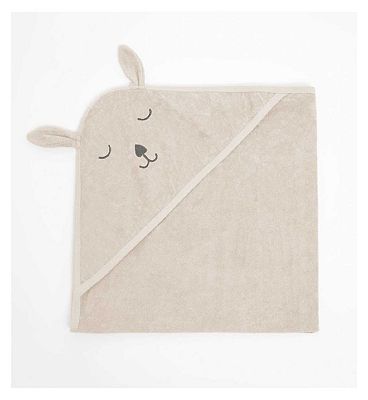 Maybe Baby Bear Hooded Towel One Size