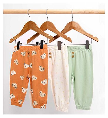 Maybe Baby 3 Pack Slouch Legging 9-12M