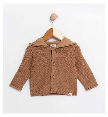 Maybe Baby Hooded Knit Cardi 18-24M