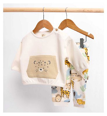 Maybe Baby Sweat and Jogger Set 0-3M