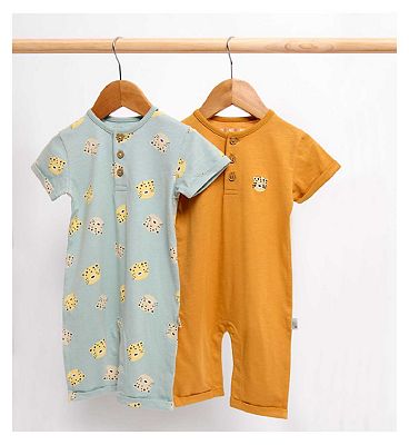 Maybe Baby 2 Pack Rompers 12-18M