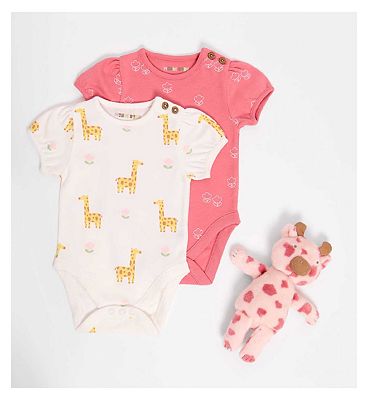 Maybe Baby  2 Pack Bodies and Comforter 3-6M