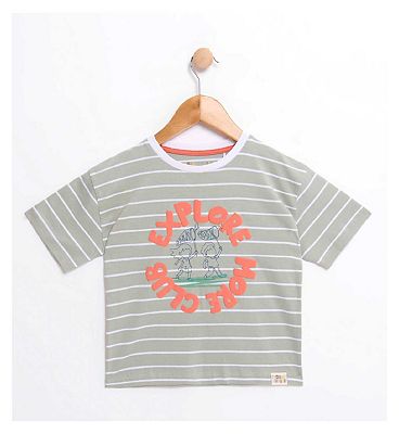 Maybe Junior Striped Tee 5-6Y
