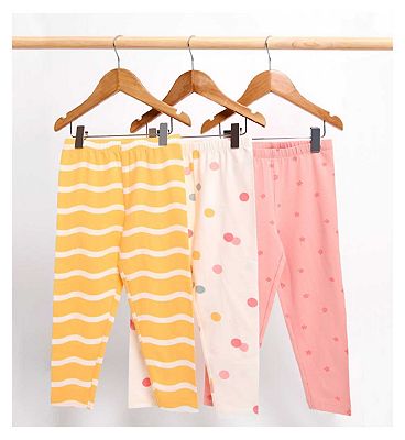 Maybe Junior 3 Pack Leggings 18-24M