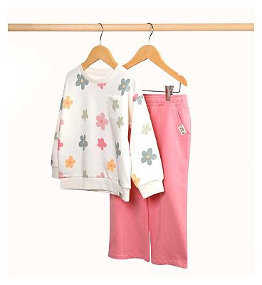 Maybe Junior Printed Sweat and Jogger 4-5Y