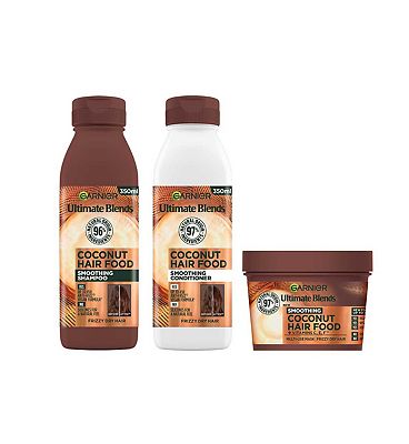 Garnier Ultimate Blends Coconut & Macadamia Bundle