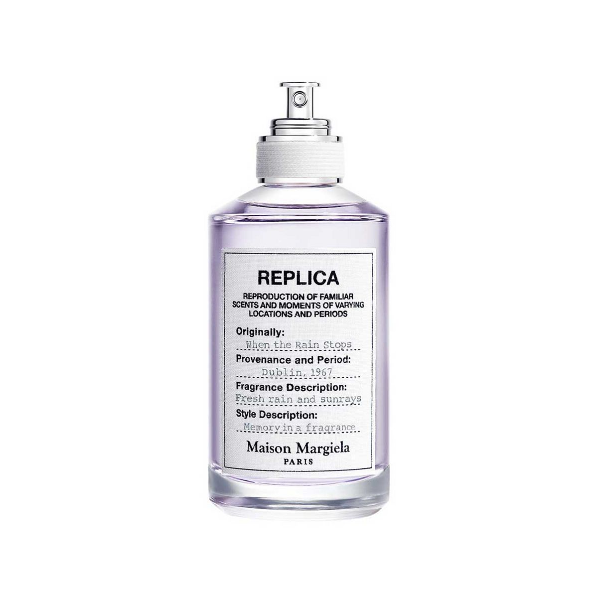 Maison Margiela Replica When The Rain Stops Eau De Toilette 100ml