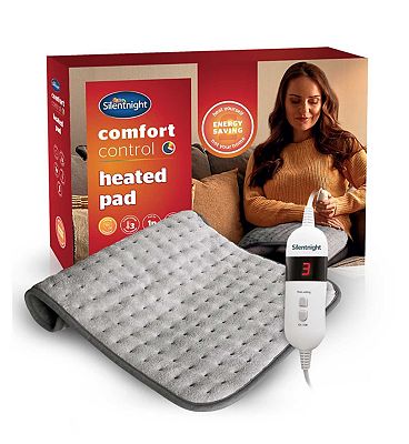 Silentnight Comfort Control Heated Pad - Grey