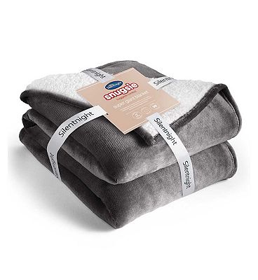 Silentnight Snugsie Super Giant Family Blanket - 270 x 230cm - Charcoal