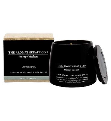 The Aromatherapy Co. Therapy Kitchen Candle 260g - Lemongrass, Lime and Bergamot